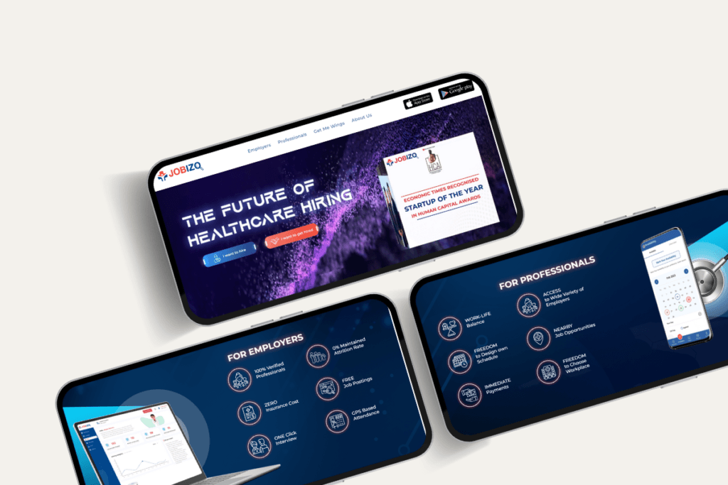 Jobizo Website Re-Design