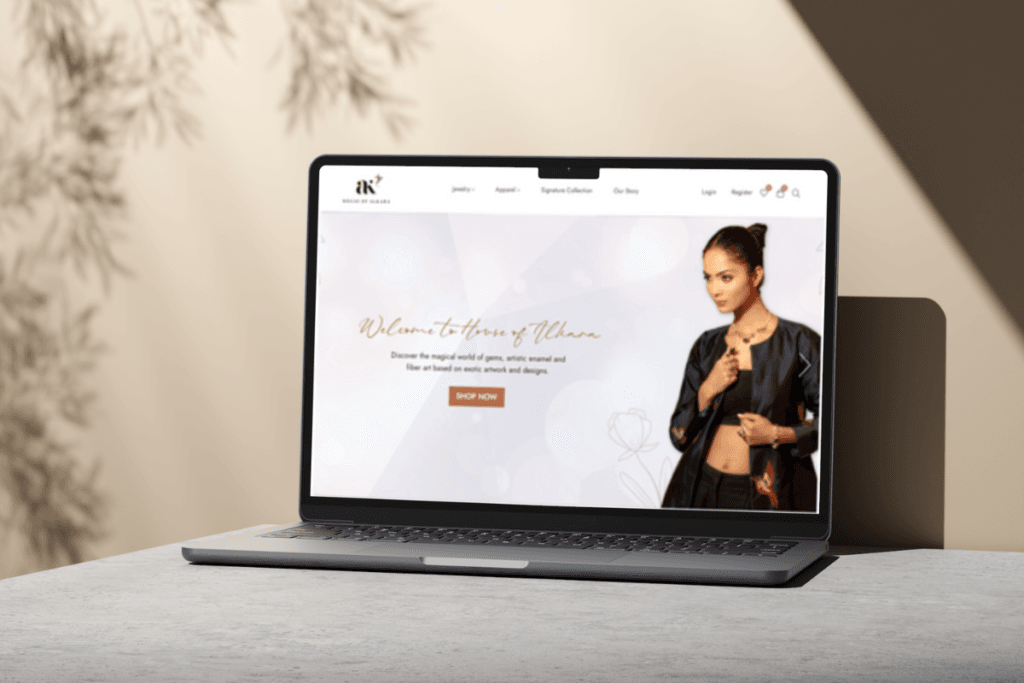 House Of Alkara Website Re-Design
